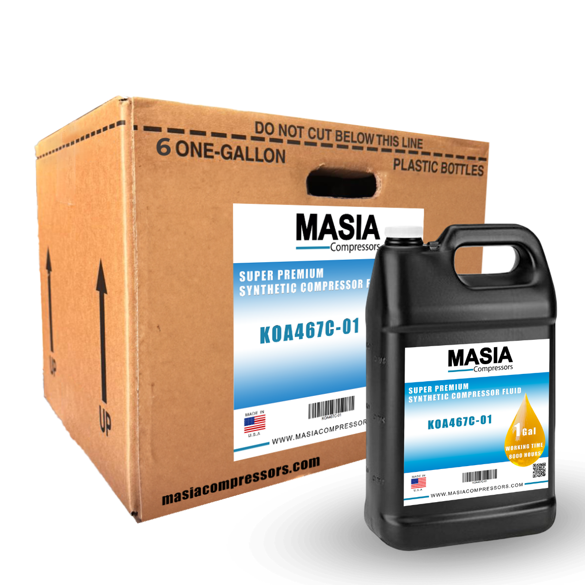 28H545 Lubricant for Compressor Compatible with Gardner Denver - 6 gal