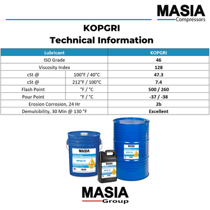 39433743 Lubricant for Compressor Compatible with Ingersoll Rand - 6 gal