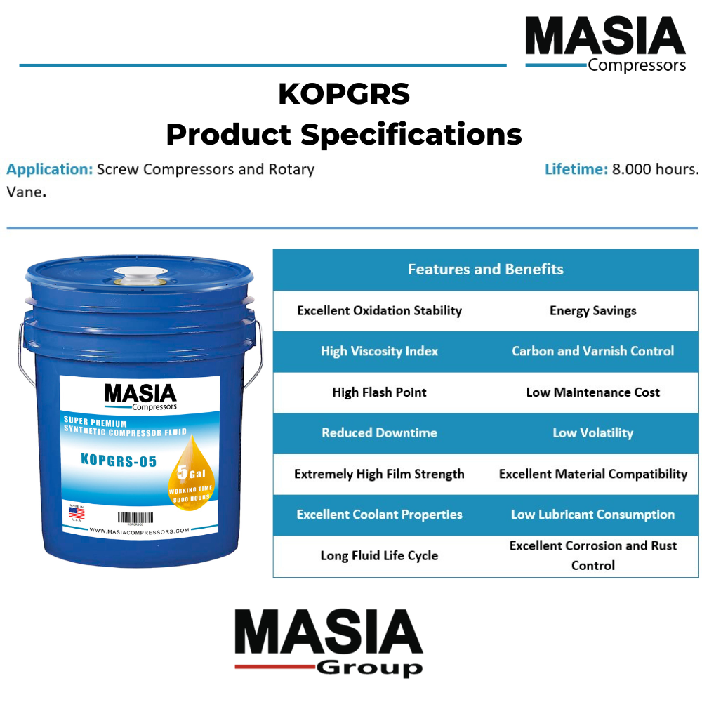 00064-001 Lubricant for Compressor Compatible with Sullivan Palatek - 6 gal