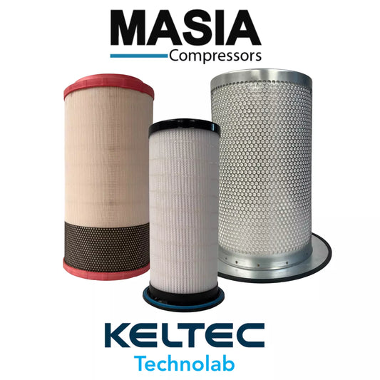 Kit de filtros para compresores de tornillo R90i a R110i: 23429822, 23424922, 23545841