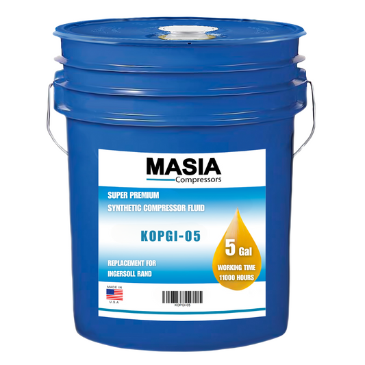 KOPGI Masia Compressors Lubricant - 16.000 Hours - PAG/POE Blend ISO 46