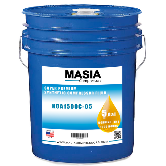 KOA1500C Masia Compressors Diester Synthetic Lubricant Reciprocating Compressor